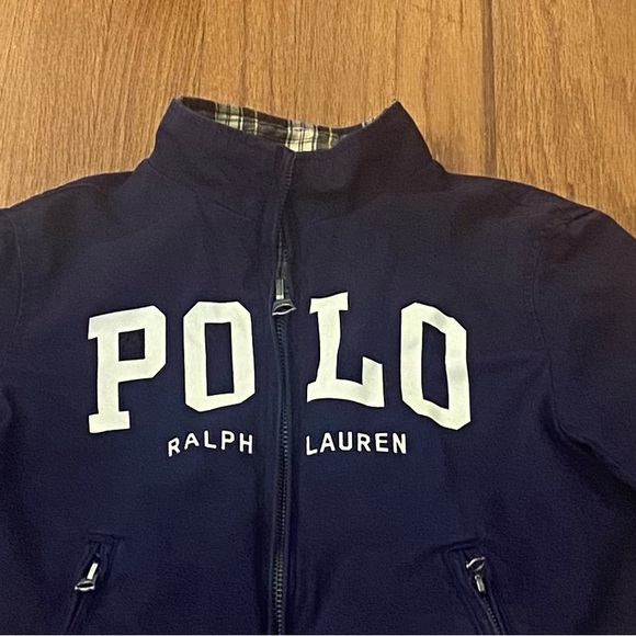 Polo by Ralph Lauren Reversible Twill Oxford Boys Jacket - Picture 3 of 12